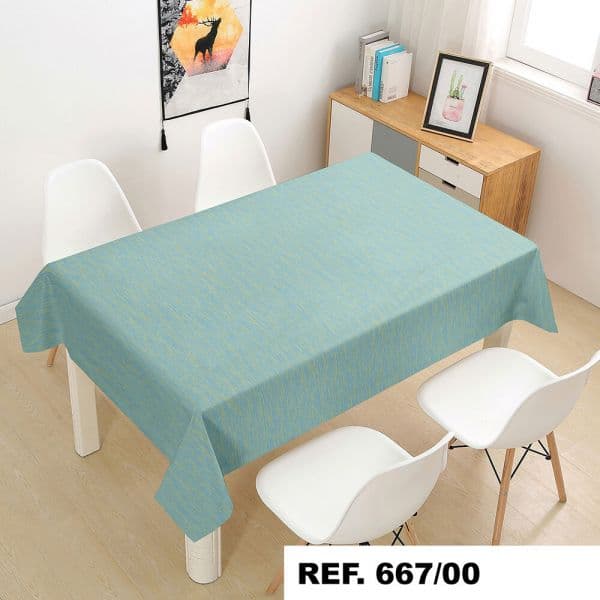 GOL Rolo Toalha de Mesa Marmorizada Marbeld Gold Azul 1.40x20 Metros