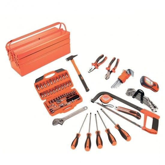 Caixa de ferramentas metálica 80pç refª 171132 HR