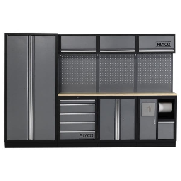 Alyco Conjunto Oficina 4 Modulos Inox - 192843