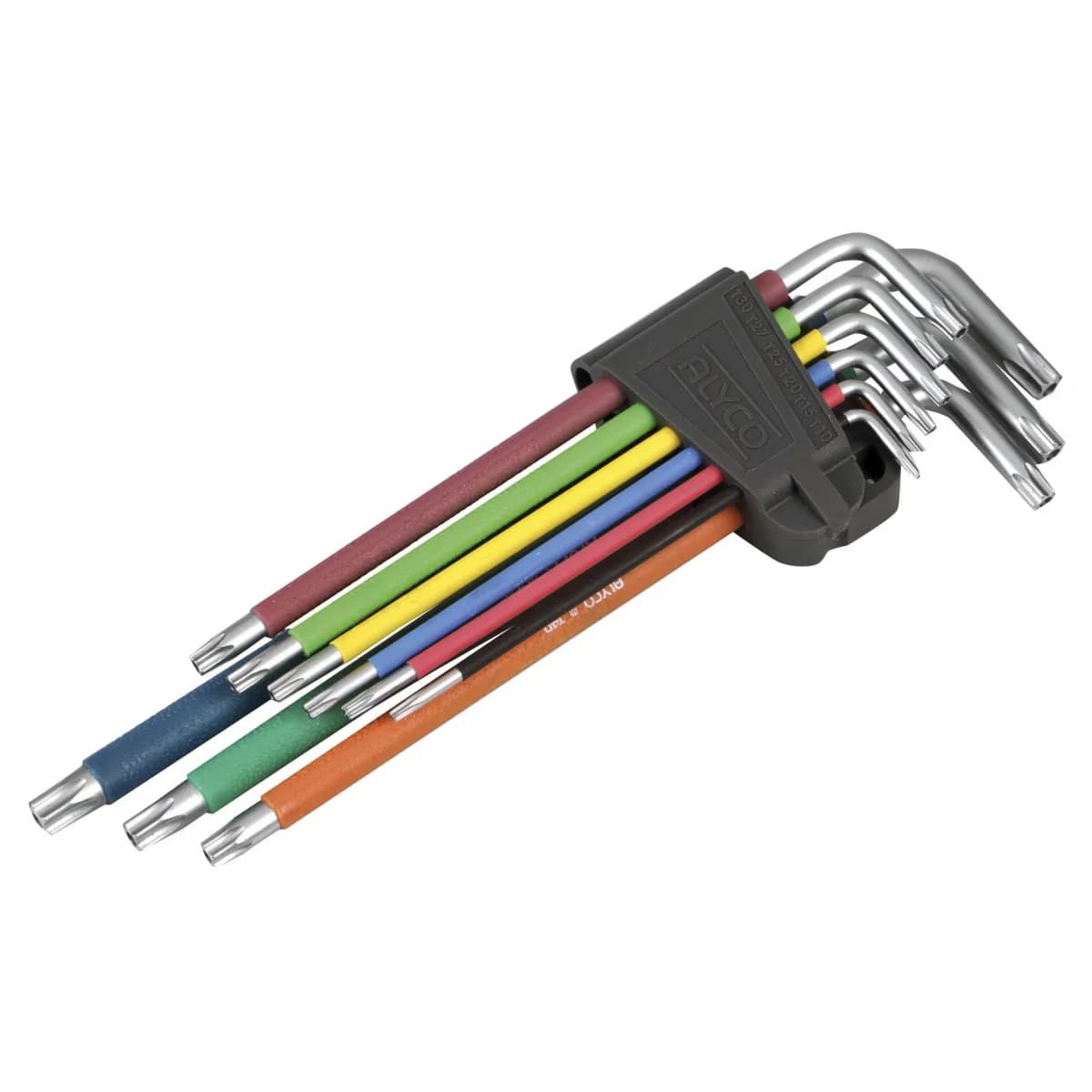 JOGO CHAVES TORX MULTICOLOUR REF 193148 ALYCO - 193148 - Ferramentaspro.pt