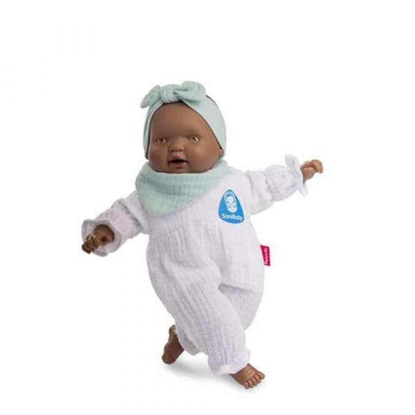 Berjuan Boneca Bebé Sanibaby Verde (28 cm)