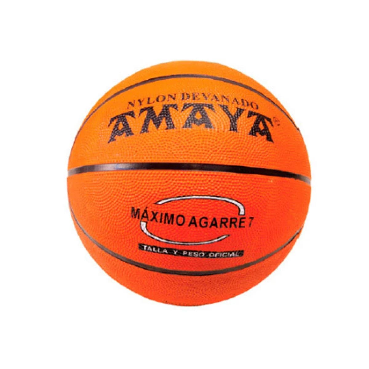 Bola amaya de basquetebol borracha laranja n 6