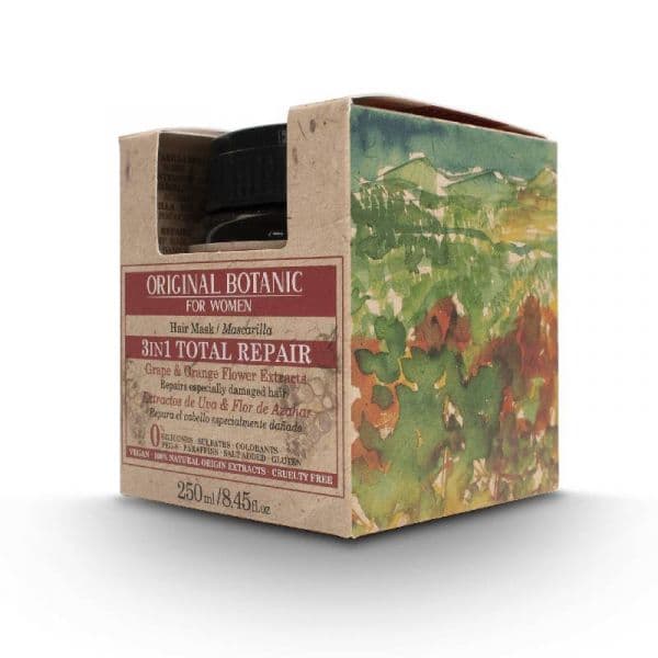 Original Botanic Máscara Reparação 3/1 Mulher 250ml