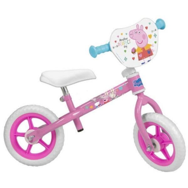 Toimsa Bicicleta sem Pedais Peppa Pig Rosa