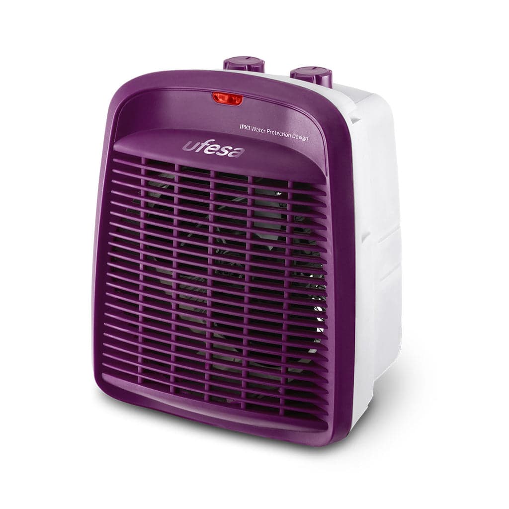 Termoventilador UFESA Persei Purple | 2000W, 3 níveis, IPX1