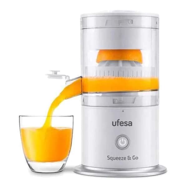 Espremedor Ufesa Espremedor Citrinos Squeeze & Go White