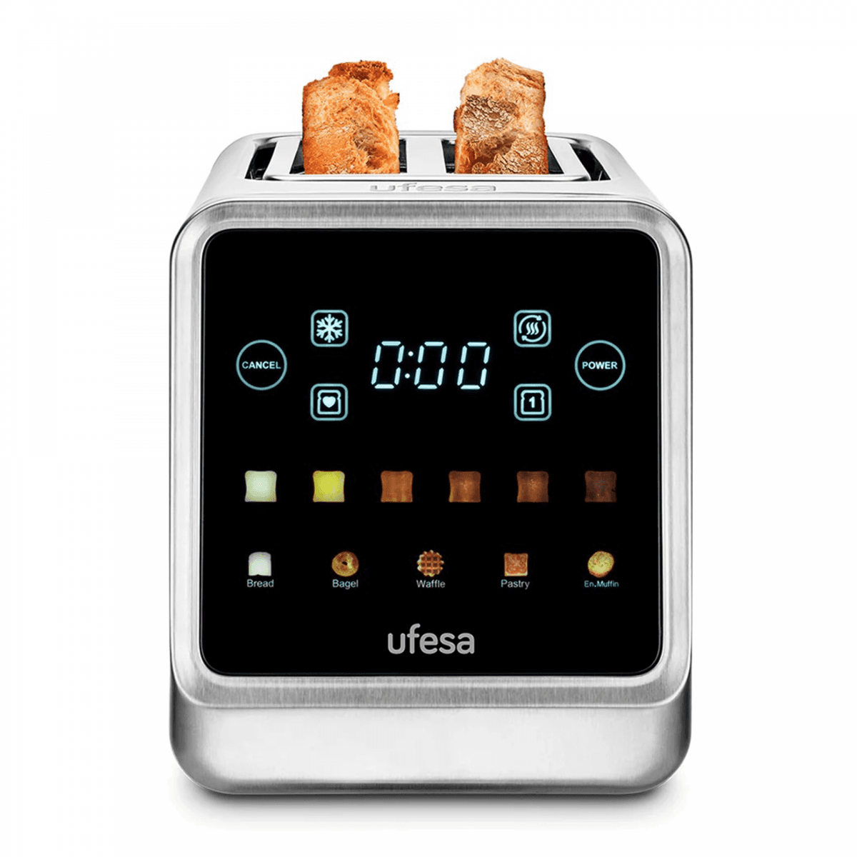 Ufesa Torradeira One Touch Duo
