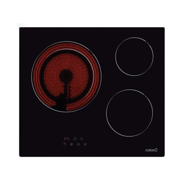 Placa Vitrocerâmica Cata TD 6003 BK 59cm