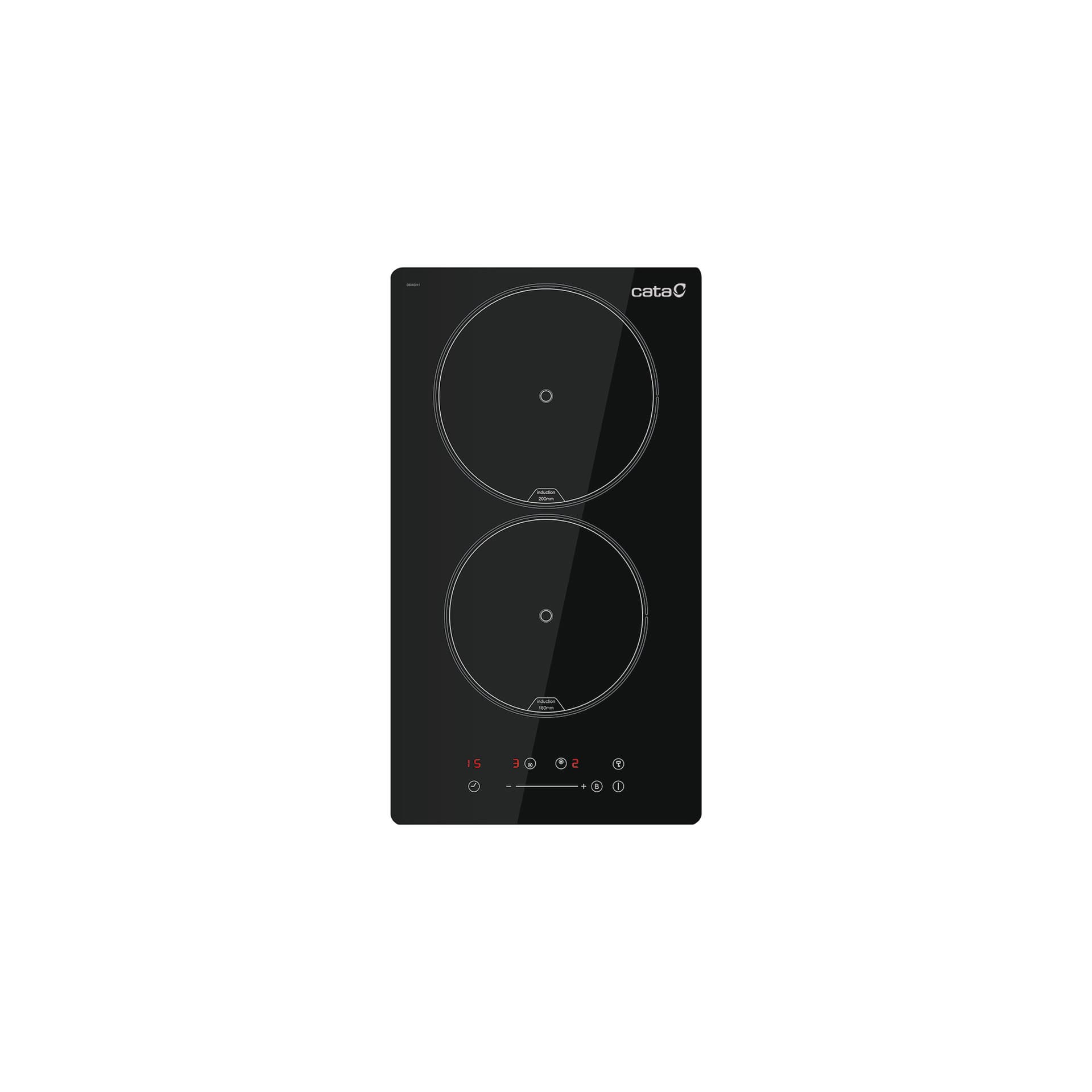 Placa de Indução CATA ISB3102BK | 2 zonas, 30cm