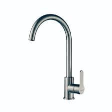 Edesa Misturadora Monocomando NIAGARA X/C Inox Alto Curvo 360°