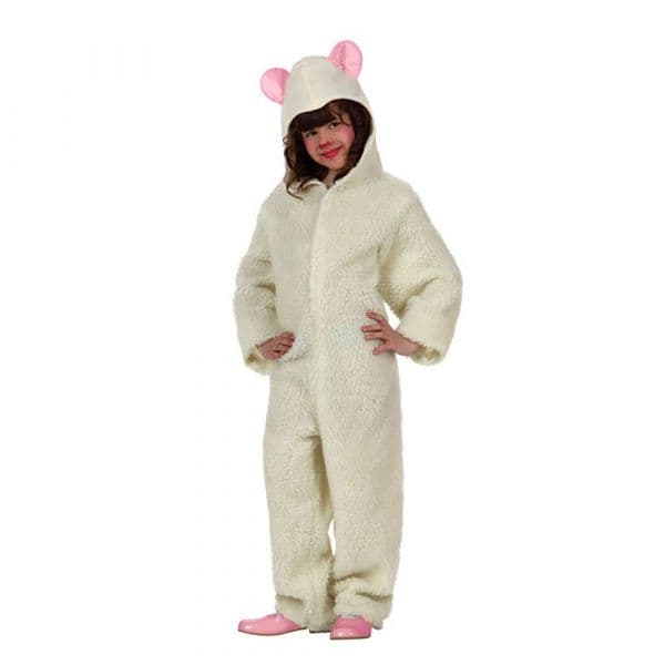 Atosa Christmas Girl Sheep Custom Beige 3-4 Anos