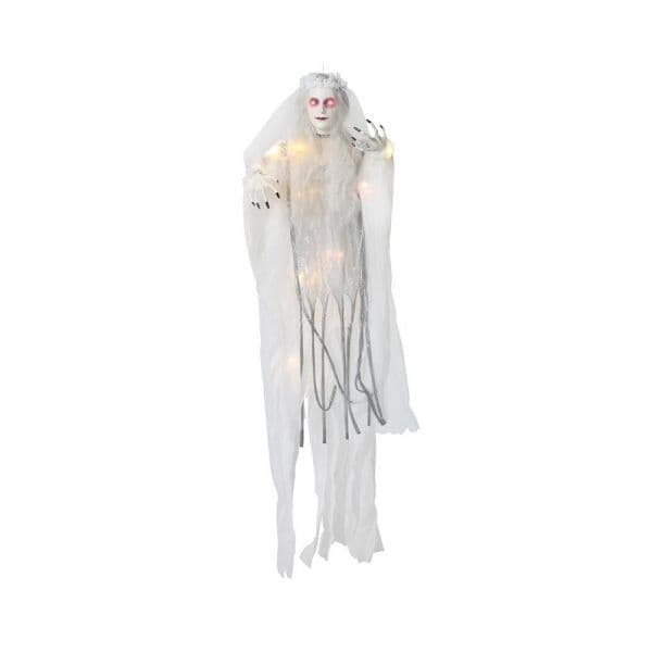 Atosa Decoração De Halloween Da Noiva Luz 70x12x120 Cm One Size Multicolor