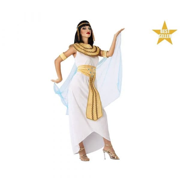 Atosa Fantasia De Cleópatra Egípcia XL White