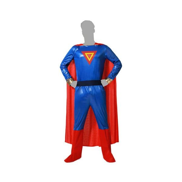 Atosa Heroe Comic Suppoderes Custom Azul M-L