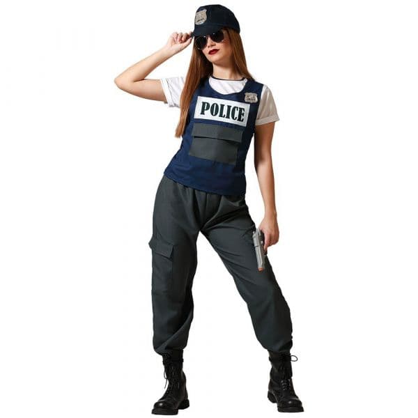Atosa Police Woman Custom Preto M-L