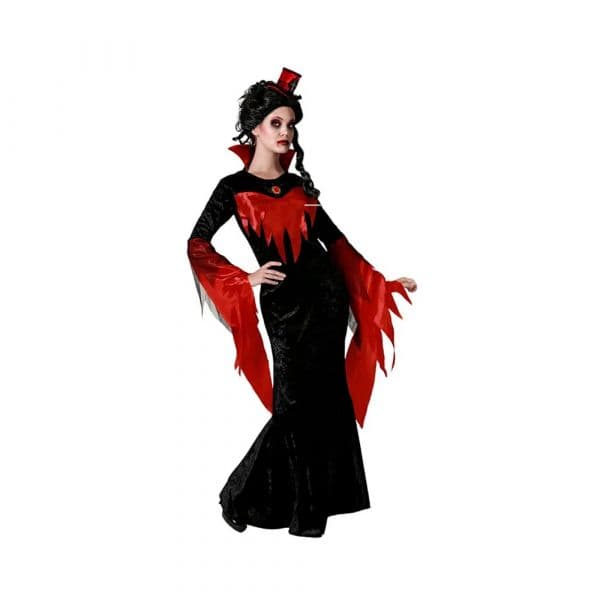 Atosa Fantasia De Mulher Vampiro M-L Black 1