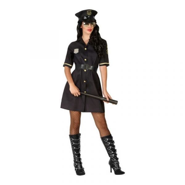 Disfarce para Adultos Polícia Mulher Tamanho M/L