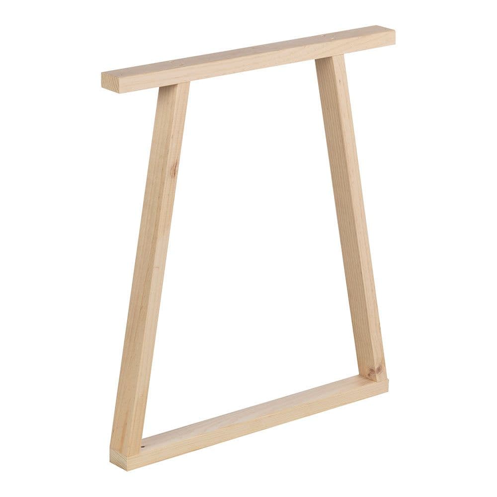 Astigarraga Perna de Mesa BOK 75x64x5,8cm Madeira Natural