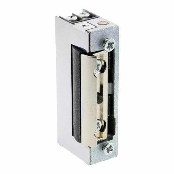 Fechadura Elétrica Jis 1430R/B 12V AC/DC Cinzento/Preto