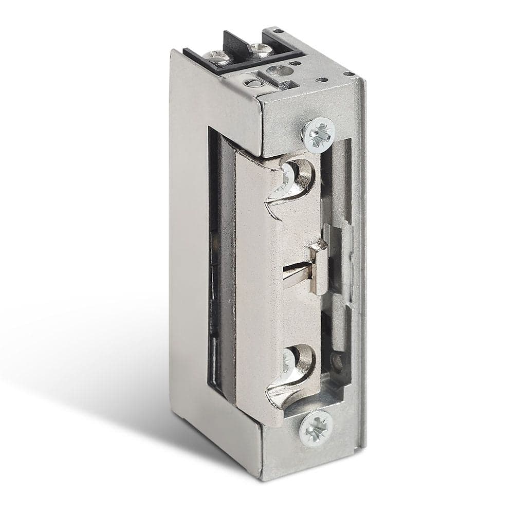 Jis Fecho Elétrico Simétrico 1736/B Abertura Automática 12V AC/DC Preto/Cinzento 67 x 28,5 x 20,5 mm