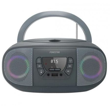 Fonestar Rádio Boombox FONESTAR Boom Go Grey