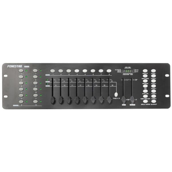 Fonestar DMX Controlador 192 Canais