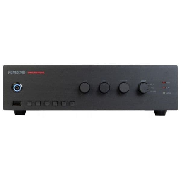 Fonestar Amplificador Linha 100V 30W RMS USB/MP3/FM