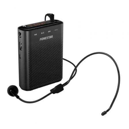 Fonestar Amplificador Portatil USB MicroSD e MP3 - ALTA-VOZ-30