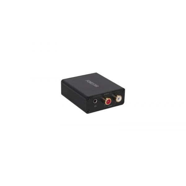 Fonestar Conversor Áudio Digital Analógico FO-41DAH Toslink RCA 2x RCA Jack 3.5mm