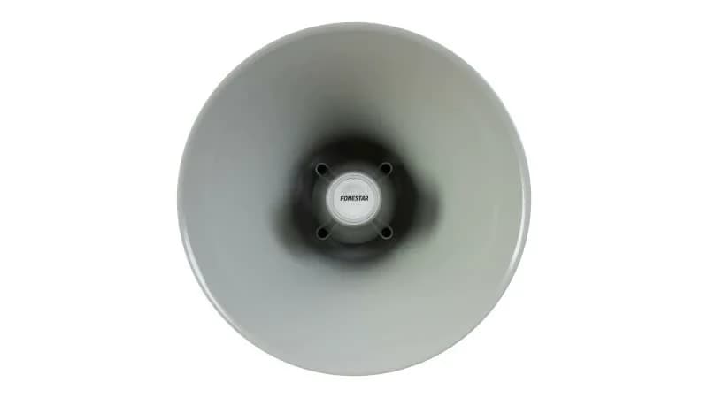 Altifalante exponencial com transformador de linha 100 V e baixa impedância