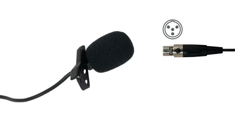 Fonestar Microfone de lapela - FCM-850-MC4