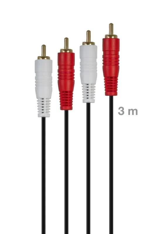 Fonestar Cabo 2x RCA Macho 2x RCA Macho 3m