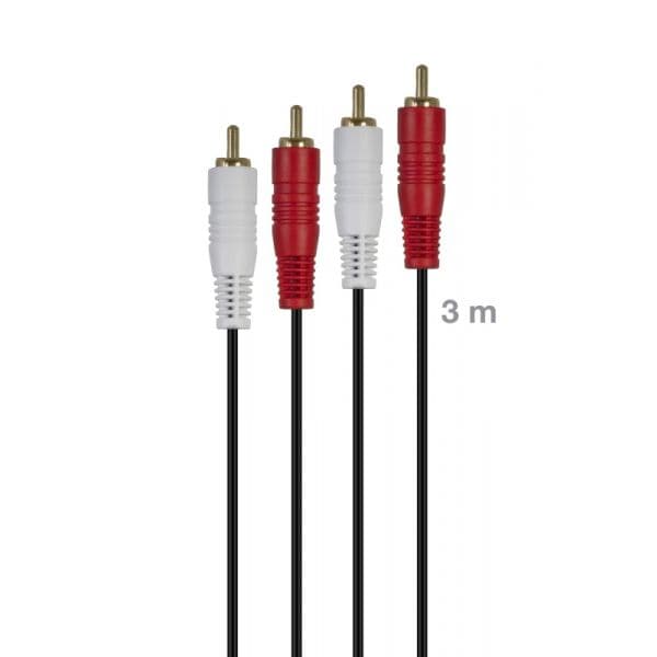 Fonestar Cabo 2x RCA Macho 2x RCA Macho 3m