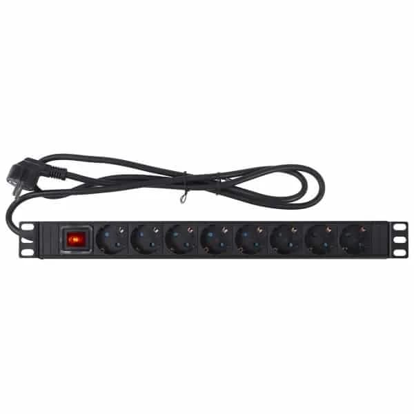 FONESTAR RéGUA DE CORRENTE METáLICA PARA RACK FRP-8M