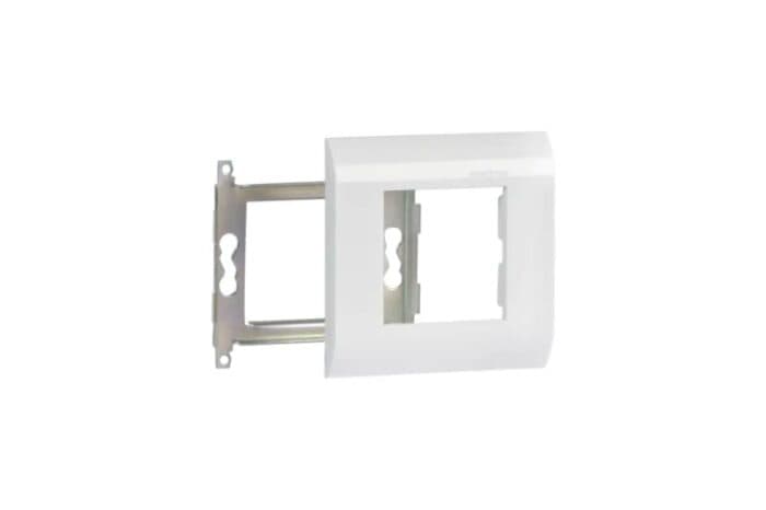 Espelho e Chassis p/ 1 Painel Ligação Branco - WP-86MCH
