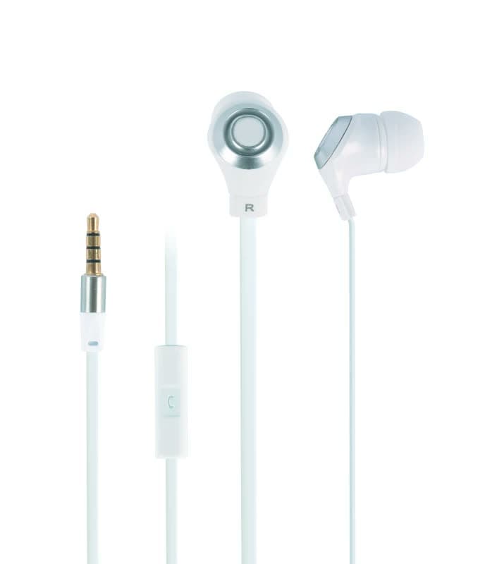 Auriculares Com Microfone Branco - FA-183MB
