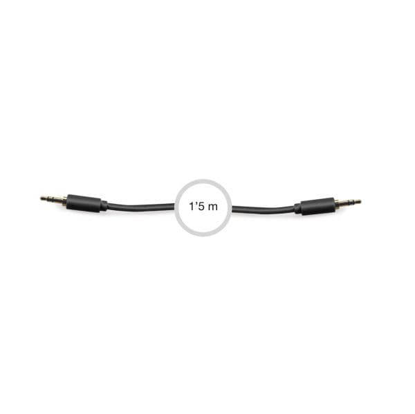 Fonestar Cabo de Audio Jack 3.5 Macho / Jack 3.5 Macho 1.5m - AA-709N