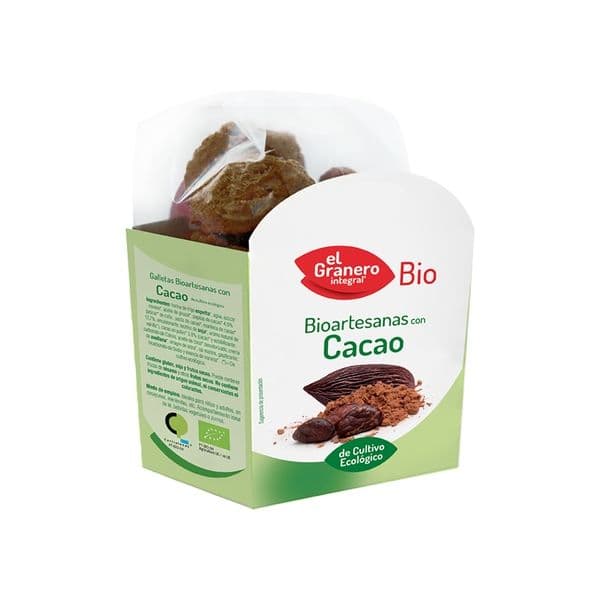 El Granero Integral Biscoitos Artesanais com Chocolate Orgânico 220 g (chocolate)