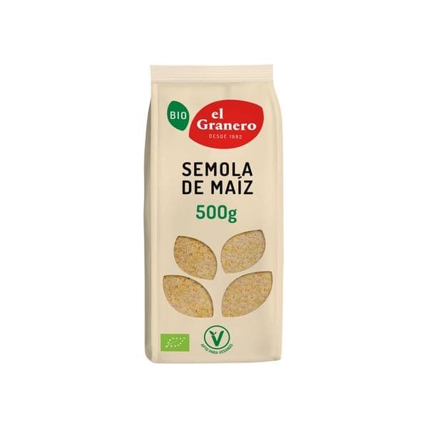 El Granero Integral Sêmola de Milho Integral Bio 500g
