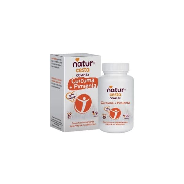 Naturcesta Cúrcuma + Pimenta 90 Cápsulas