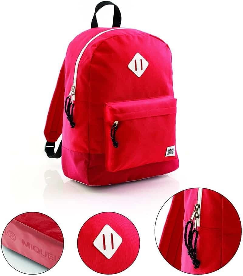 Miquelrius Mochila Dupla Mr Candy Tag Vermelha