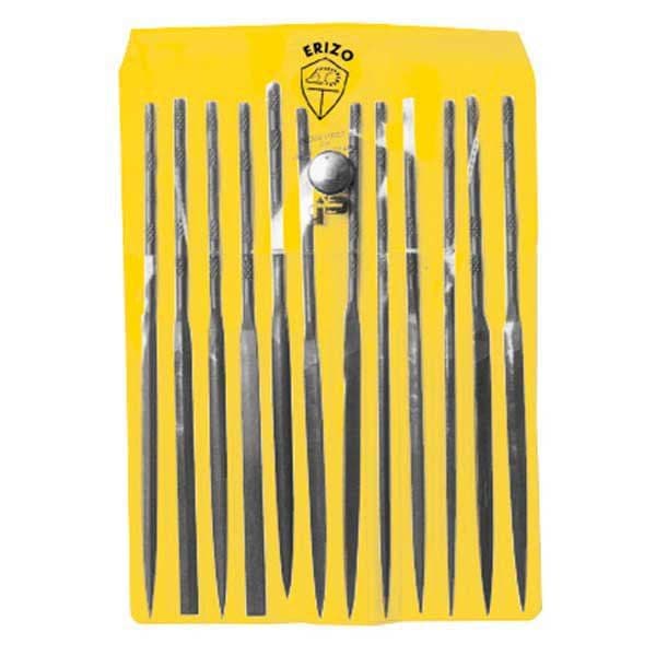 Erizo Lae12b Coarse Needle File Set 12 Units Dourado