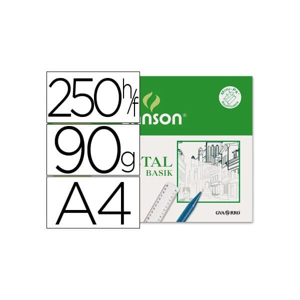 Guarro Papel Vegetal A4 90-95g/m2 1 Un.