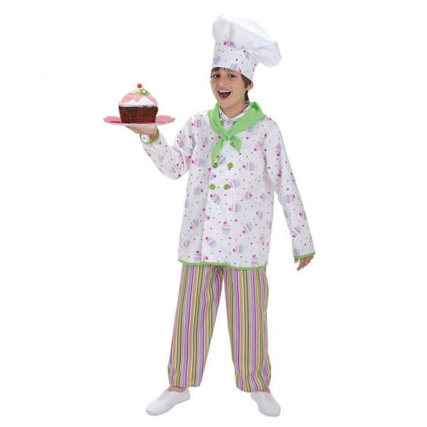 Creaciones Llopis Fantasia De Padeiro Infantil 5-7 Anos Multicolor