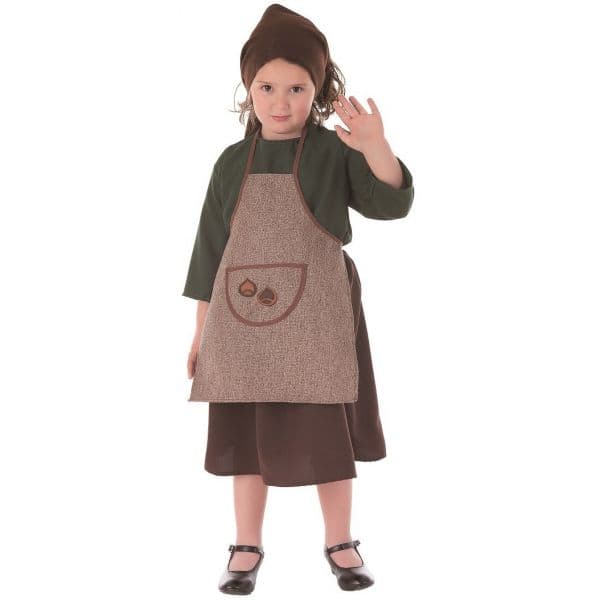 Creaciones Llopis S.L Disfarce de Castañera Otoño Vestido Lux T1 - 3619-1