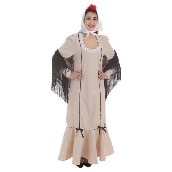 Creaciones Llopis S.L Disfarce de Chulapa Beige L - 4902-AL