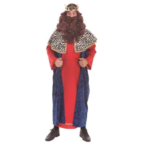 Creaciones Llopis S.L Disfarce de Rey Mago Capa Azul L - 4963-AL