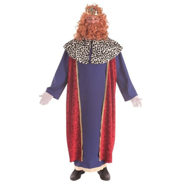 Creaciones Llopis S.L Disfarce de Rey Mago Capa Roja L - 4964-AL