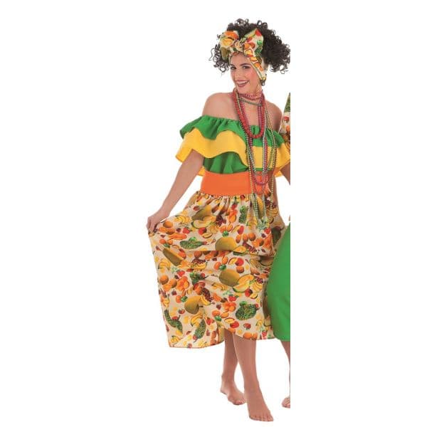 Creaciones Llopis S.L Disfarce de Cubana Frutas L - 4969-AL