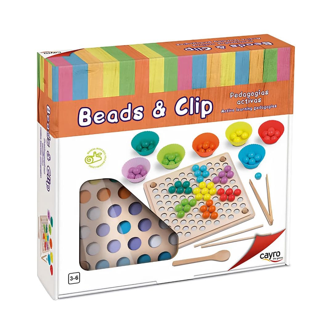 Cayro beads & clip – jogo de contas + 3 anos